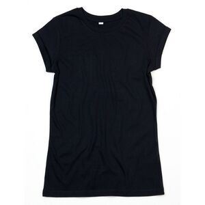 Mantis Womens/Ladies Roll Sleeve Tee / Black